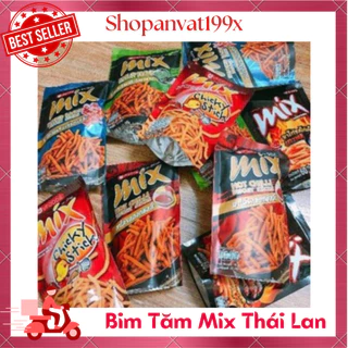 Snack bim bim que Mix Vfoods Thái Lan 60g các vị (LÔ MỚI ĐỊNH LƯỢNG 50G)