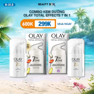 Kem dưỡng Olay 7 in 1 bản uk ban ngày và ban đêm cao cấp BEAUTYBOX