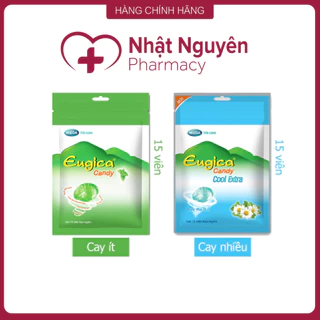 Kẹo ngậm thảo dược EUGICA CANDY (Túi zip 15 viên) - Hỗ trợ giảm ho