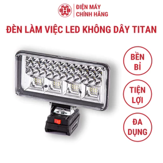 Đèn làm việc Led Titan tiết kiệm năng lượng sạc điện thoại USB chân pin makita phổ thông