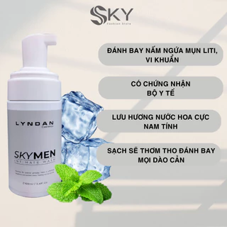 Bọt vệ sinh nam cao cấp SKYMEN, dung dịch vệ sinh nam SKYMEN, công nghệ Hàn Quốc