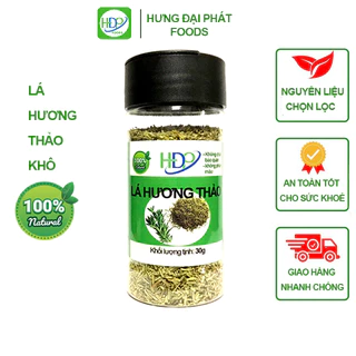 Lá hương thảo khô hũ 30g (Rosemary)