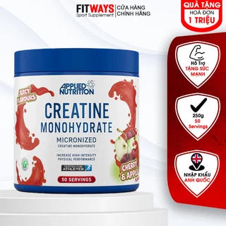 Applied Nutrition Creatine Monohydrate Micronized (250g/50Serving)