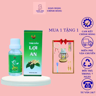 Tinh Dầu Lợi An - Chính hãng, khò khè, sổ mũi, nghẹt mũi, an toàn cho bé, date mới