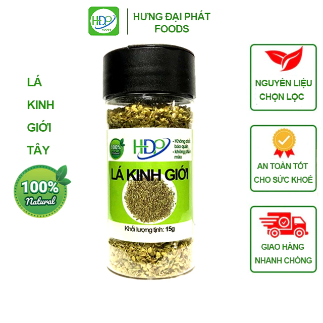 Lá kinh giới tây hũ 15g