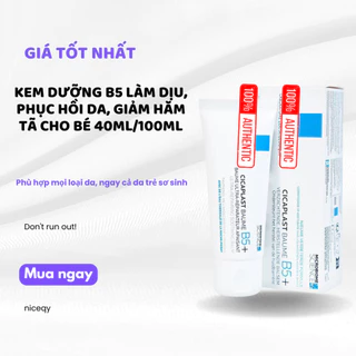 Kem dưỡng ẩm B5+  𝐂𝐢𝐜𝐚𝐩𝐥𝐚𝐬𝐭 𝐁𝐚𝐮𝐦𝐞 làm dịu da và phục hồi da tổn thương 40ml,100ml date 2026