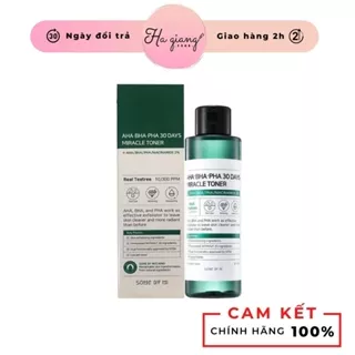 Nước Hoa Hồng Some By Mi AHA-BHA-PHA 30 Days Miracle Toner 150ml