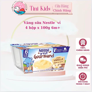 Váng sữa Nestlé P'tit Gourmand vị Vani