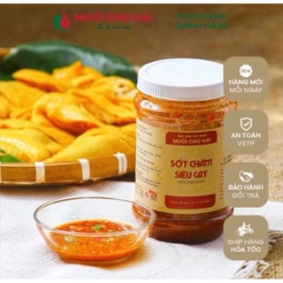 Muối sốt Chú Hải đủ vị cay 500gr chấm bánh tráng, trái cây, hải sản