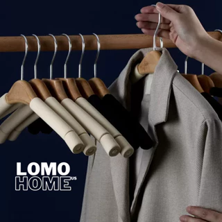 Bộ 10 Móc treo áo vest LOMO cao cấp chống vết hằn khi treo thiết kế thông minh, sang trọng, hiện đại