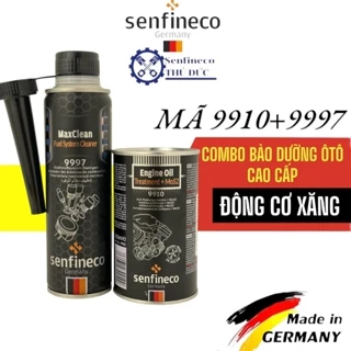 Combo Phụ Gia Bảo Dưỡng Ô TÔ Động Cơ Xăng Cao Cấp Chính Hãng Germany- Senfineco [9997] [9910]