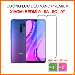 Cường lực Xiaomi Redmi 9, Redmi 9A, Redmi 9C, Redmi 9T, cường lực dẻo 9H+