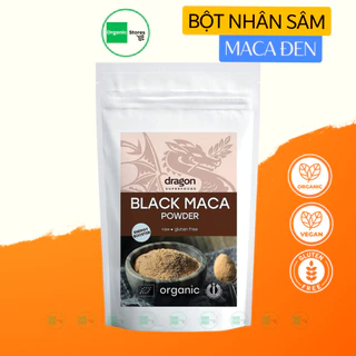 Bột Maca đen hữu cơ 100gr - Dragon Superfoods