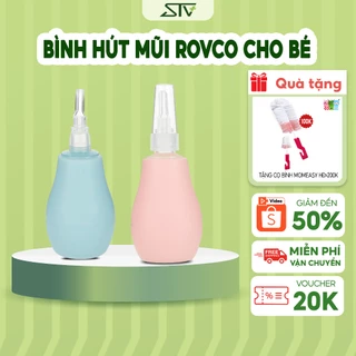 Bình Hút Mũi ROVCO RK-3607 Silicone Mềm Mại Cho Bé