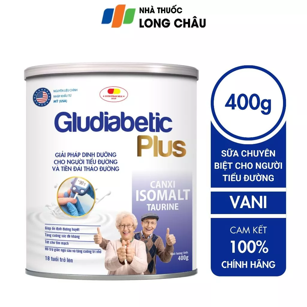 Sữa Cho Người Tiểu Đường Gludiabetic Plus Giải Pháp Dinh Dưỡng Cho Người Tiểu Đường Đái Tháo Đường