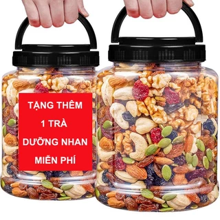 [HỘP 500G] Granola siêu hạt ngũ cốc ăn kiêng, ngũ cốc giảm cân dinh dưỡng, mix 8 loại hạt NCH