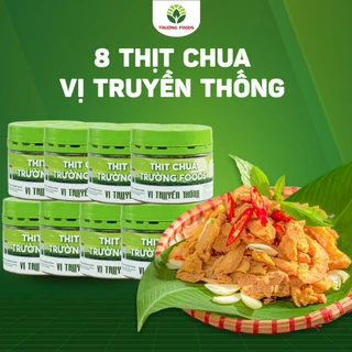 Combo 8 Hộp Thịt Chua Truyền Thống Trường Foods 180g/Hộp - Chi Nhánh Hà Nội