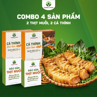 Combo 4 Sản Phẩm Trường Foods (2 Thịt Muối, 2 Cá Thính) - Chi Nhánh Hà Nội