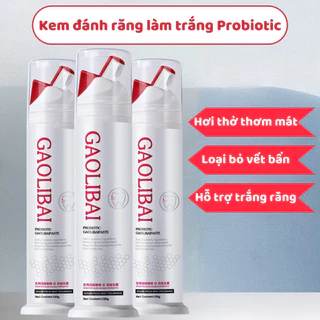 Kem Đánh Răng GAOLIBAI Chính Hãng 120g Đánh Bật Cao Răng Sạch Mảng Bám Trắng Răng Cho Hơi Thở Thơm Mát