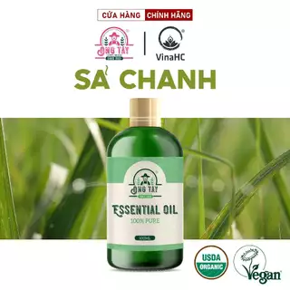 Tinh dầu hữu cơ Organic Sả Chanh Việt Nam ÔNG TÂY 100ml