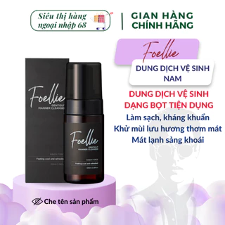 Dung Dịch Vệ Sinh Nam FOELLIE Hàn Quốc Dạng Bọt Làm Sạch Khử Mùi Mát Lạnh100ml