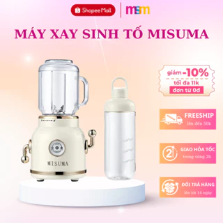 Máy Xay Sinh Tố Đa Năng MISUMA, kiểu dáng retro cổ điển, xay Đa Năng Công Suất Lớn, nhỏ gọn tiện lợi