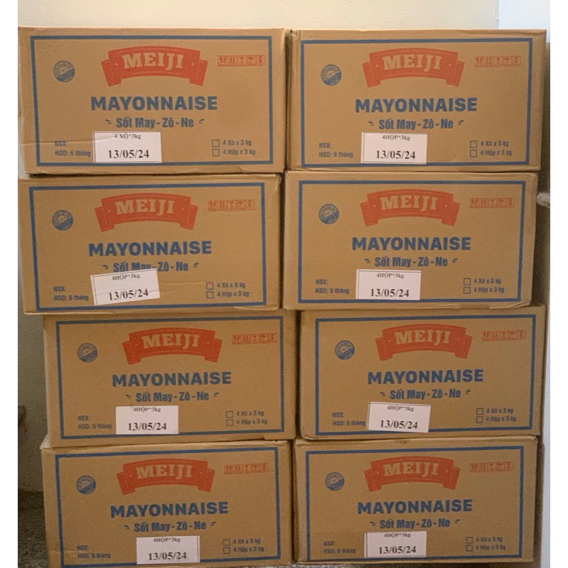 Xốt mayonnaise túi 3kg - MEIJI