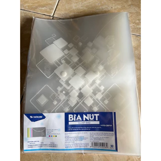 Bìa Nút Clear Bag -Khổ F