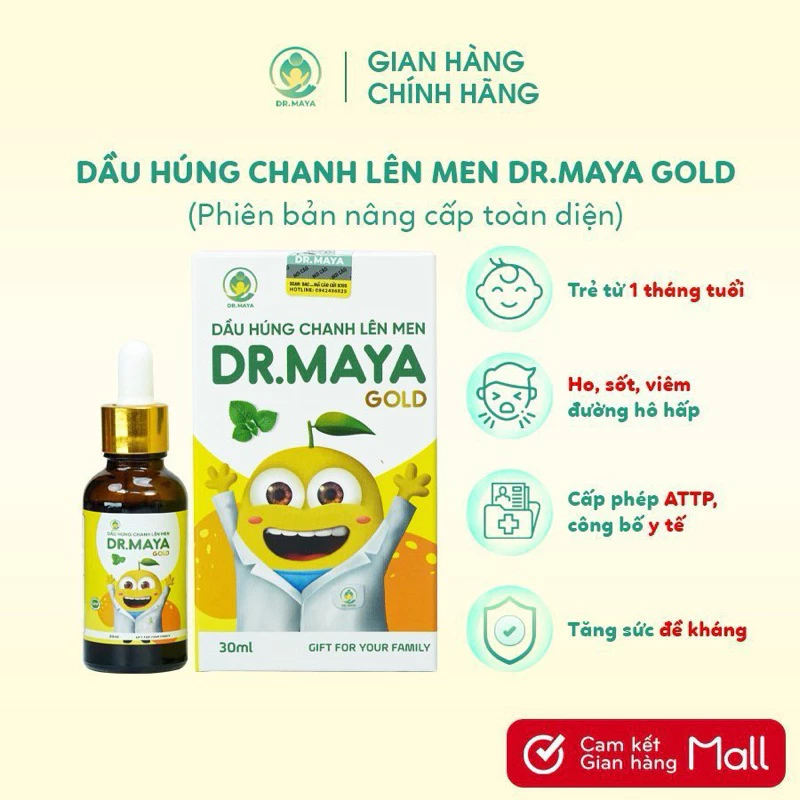 Dầu húng chanh Minion Dr Maya 30ml