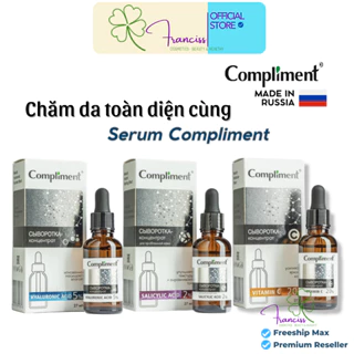 Serum Compliment Giúp Cấp Ẩm, Dưỡng Sáng, Se Khít Lỗ Chân Lông 27mL