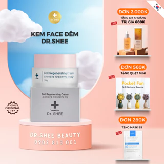 Face Đêm Dr.Shee, Kem Face dưỡng trắng ban đêm DrShee