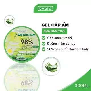 Gel Nha Đam Dưỡng Ẩm & Làm Mềm Da - Gel Lô Hội 98% Aloe Vera Gel MILAGANICS 300ml (Hũ)