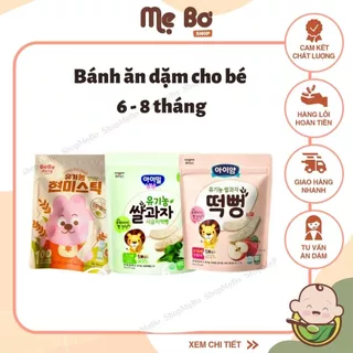 BÁNH ĂN DẶM CHO BÉ 6 ĐẾN 8 THÁNG (Que dài, nhạt)