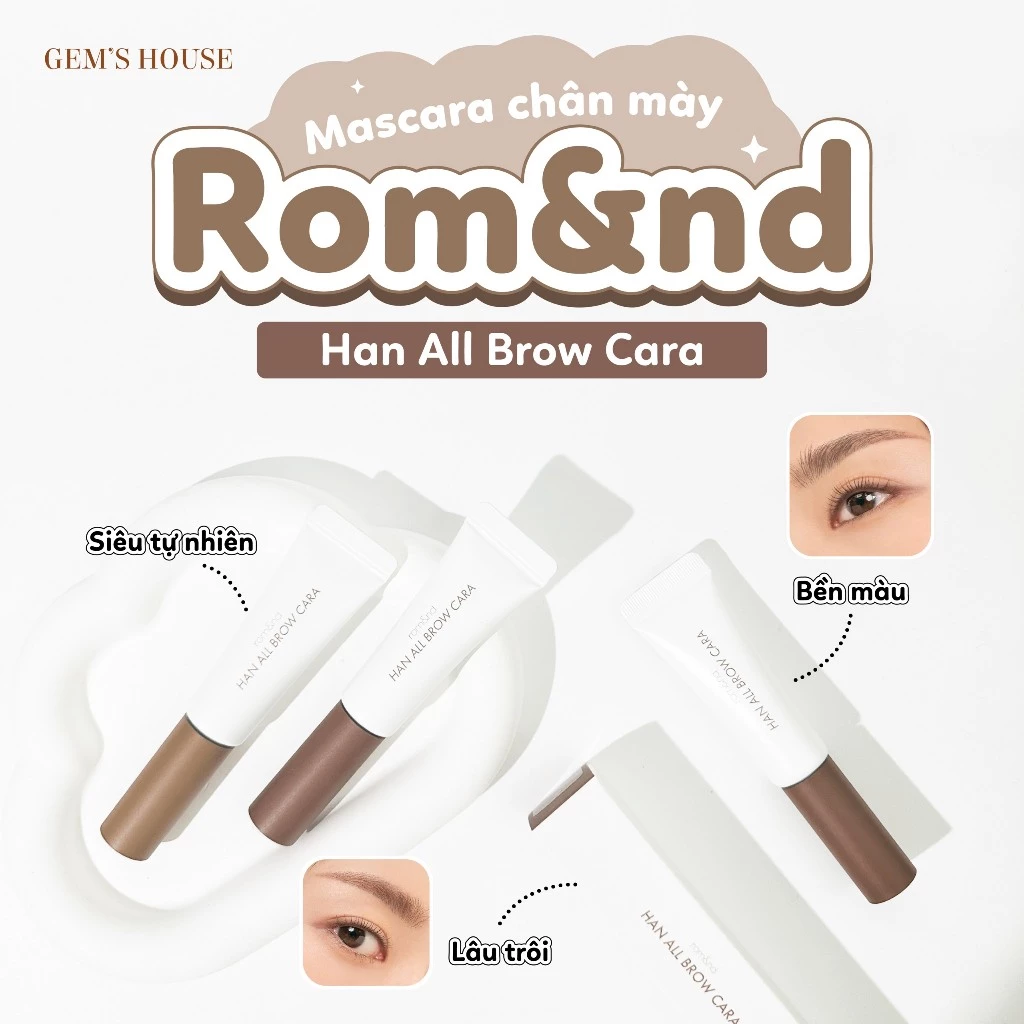 Chuốt lông mày Romand Han All Brow Cara