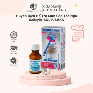 Huyền Dịch Hổ Trợ Mụn Cấp Tốc Nga Salicylic BOLTUSHKA