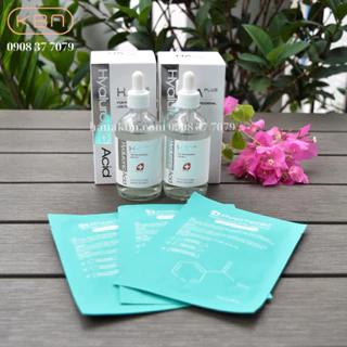 COMBO 2 CHAI SERUM HA PLUS 100ml (Dưỡng Ẩm, Căng Bóng, Sáng Da) Hàng Chính Hãng + Tặng 3 Mặt Nạ