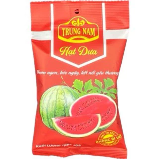 Hạt dưa rang củi Trung Nam 40 gr vị sữa dừa ( 1 gói ) 20 gói được tặng 1 hộp sữa đặc 380gr