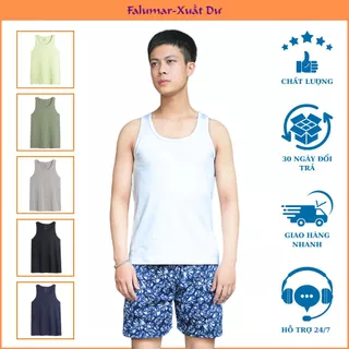 Áo ba lỗ nam cotton, áo 3 lỗ tanktop nam trơn thấm hút mồ hôi, vận động thoải mái dùng mặc lót trong hay thể thao