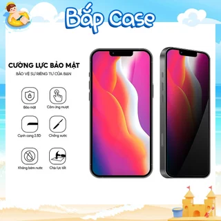 Kính Cường Lực Iphone Chống Nhìn Trộm Kingkong Khung Tự Dán Full Màn ip 7plus 8plus xsmax 11 12 13 14 pro max