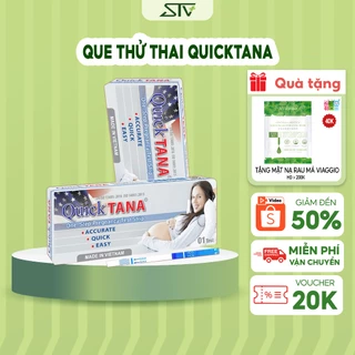 Que Thử Thai Sớm Quicktana TANAPHAR 5mm Chính Xác Test Nhanh 2 Vạch Sớm Hiệu Quả