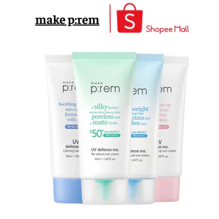 Kem Chống Nắng Vật Lý Make Prem UV Sun Cream Make P:rem SPF 50+ PA++++ 50ml