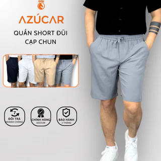 Quần Short Đũi Nam Cao Cấp AZÚCAR Cạp Chun Siêu Mát Và Thoải Mái