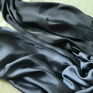 Vải Lụa Bóng Mỏng Màu Trơn, Khổ 1m45 - Chất Mềm Mỏng, Mịn Rũ, Không Giãn - May Áo Kiểu, Váy Đầm, Làm Lót