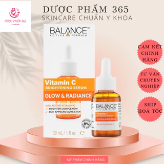 Serum Sáng Da, Mờ Thâm Balance Active Formula Vitamin C Brightening 30ml/ 60ml JP 4.0 trắng da hiệu quả - nhà thuốc 365