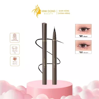 JUDYDOLL Bút kẻ mắt nước Siêu mảnh Slim liquid eyeliner Chống nước Lâu trôi Không lem 0,014mm