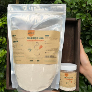 800G sữa MILK HẠT KHÔ từ 4 loại hạt (Hạt Điều, hạt Macca, Yến Mạch, Gạo sữa thức giấc) Lá Mori