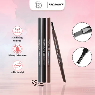 Chì Kẻ Mày PRORANCE 2 Đầu Phẩy Sợi Tri Point Eyebrow Pencil 5 Màu