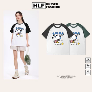 Áo thun baby tee thỏ Kolila form rộng local brand nam nữ, áo phông tay lỡ HLF