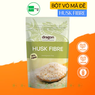 Bột vỏ hạt mã đề hữu cơ 150gr - Dragon Superfoods