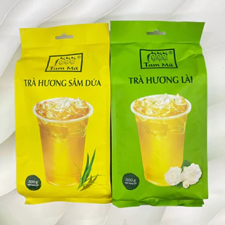 Trà Cozy - trà tam mã hương lài, hương sâm dứa dùng pha chế, giải nhiệt gói 500g